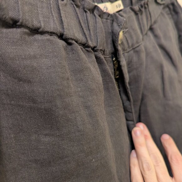 Faherty - Monterey Linen Pant - Washed Black - Size Small - Picture 4 of 7
